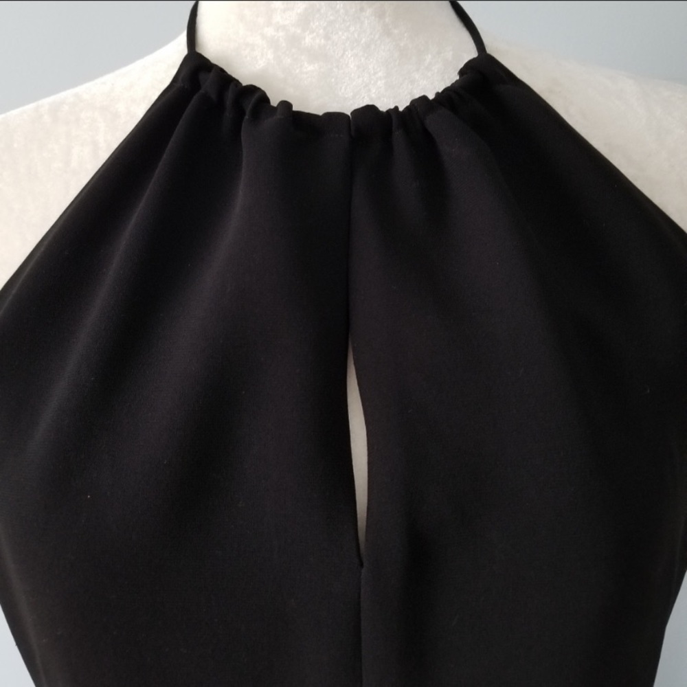 🔆3/$50🔆 JCREW SEXY LITTLE BLACK DRESS KEYHOLE TIE TOP LOW BACK SIZE 4 - Picture 3 of 10